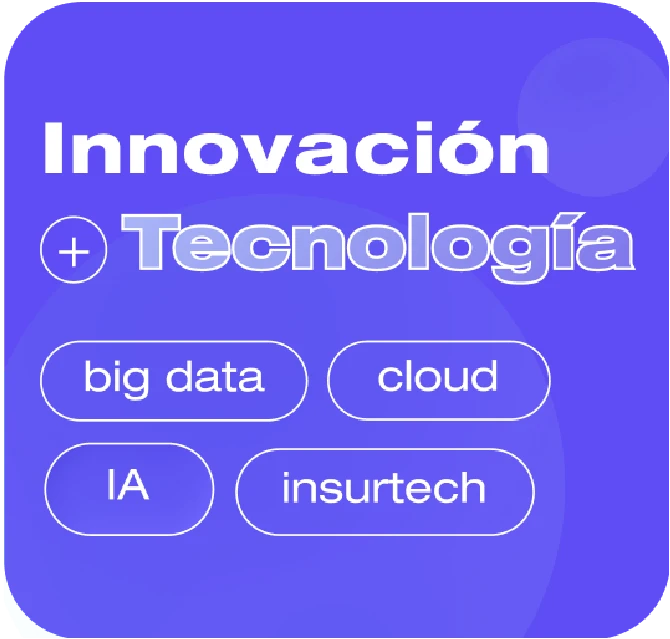 Innovación y tecnología: big data, cloud, IA e insurtech